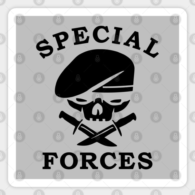 Mod.7 Special Forces Airborne Army Commando Magnet by parashop